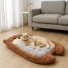 Cute Bear Shape Pet Mat Anti-slip Thickened Dog Sleeping Pads Soft Comfortable Warm Dog Mat Autumn Winter
