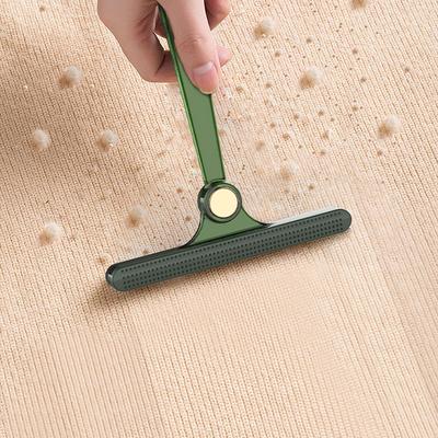 1pc 2in1 Double Sided Pet Hair Remover Lint Remover Clean Tool Shaver Sweater Cleaner Fabric Shaver Scraper For Clothes Carpet