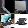 Adjustable Laptop Stand for Desk Ergonomic Laptop Bracket 360 Degree Rotating Base Foldable Notebook Computer Holder