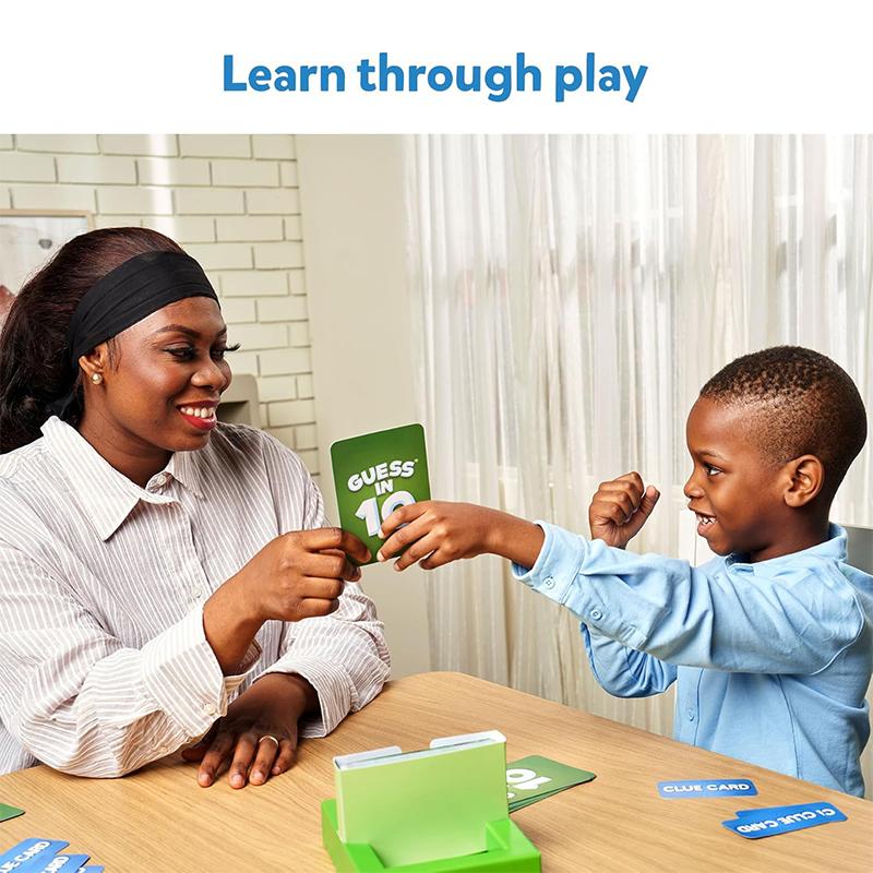 Educational Game : Animal Planet - Guess In 10 (Ages 6-99) Card Game of Smart Questions General Knowledge for Kids and Families