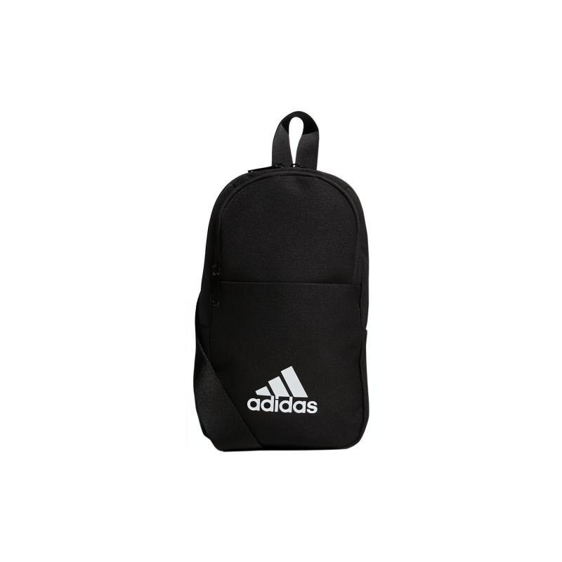 Adidas Recycled Polyester Shoulder Bag Regular Unisex Black Adidas HP1508