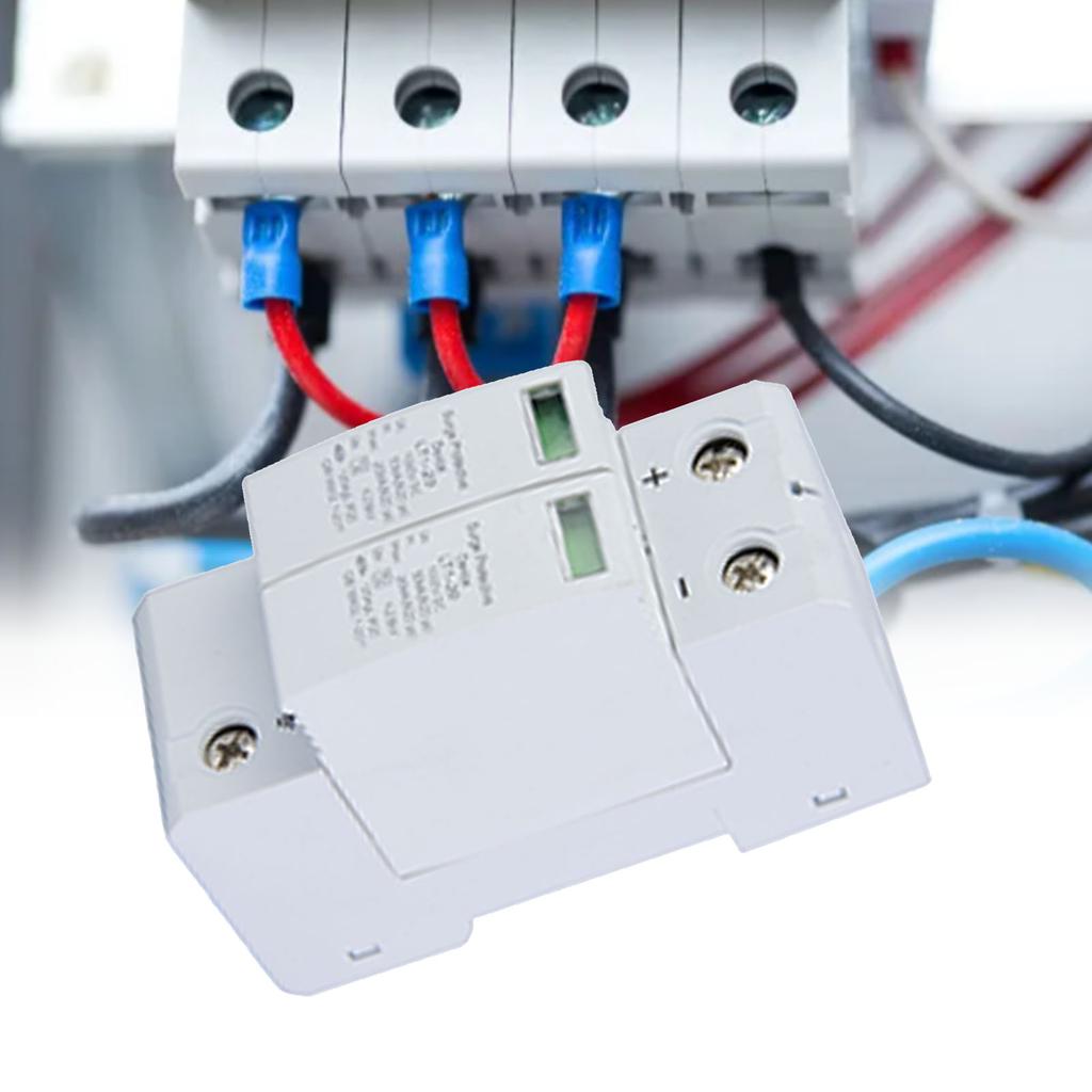 1000V 2P 20KA Surge Protective Device DC Photovoltaic Lightning Protector Low Voltage Arrester