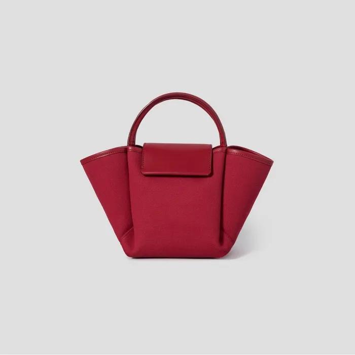 Better Canvas Small Tote Bag Red (BE63D3M876)