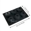Blueberry-Shaped 6-Hole Silicone Mold for Cake and Dessert Baking