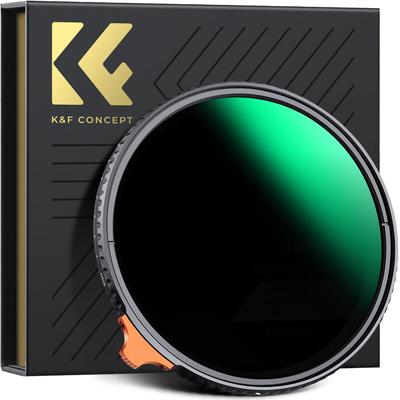 Concept 43 mm variabler ND-Filter, AGC-optisches Glas, HD-Superauflösung, geringe Reflexion, stufenlose Einstellung, 30-lagige Nanobeschichtung, wasserflecken- und kratzfest