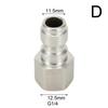 Quick Connector Pressure Washer Coupling Quickly Disassemble