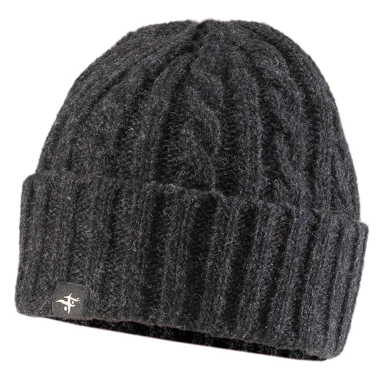 

Шапка Foxfire [5422327] [Шерсть] Вязаная шапка из британской шерсти, Уголь