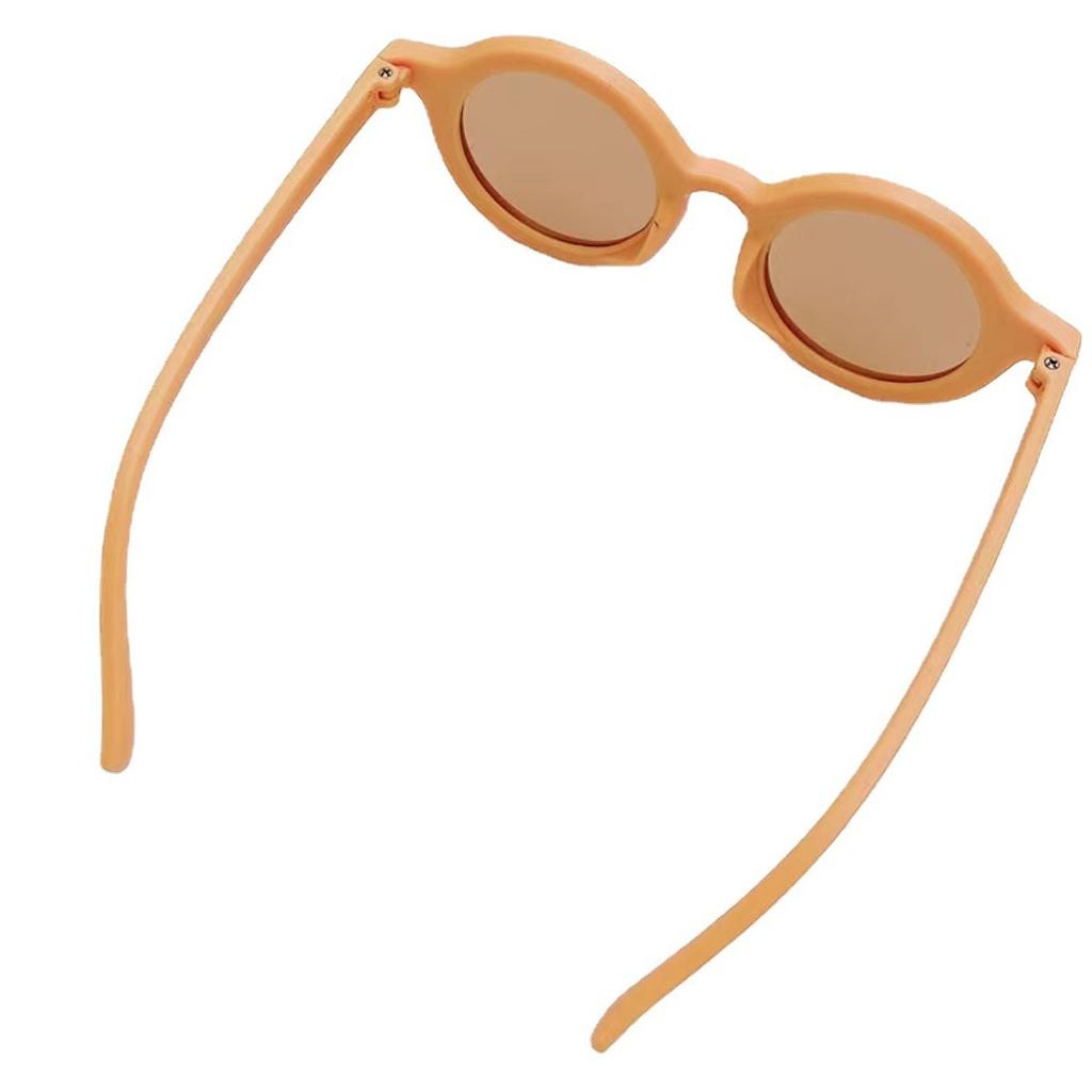 Quality Children's Sunglasses Inset Style Round Shape Frame 1-7 Year Old Baby Sunglasses Sun Shading Sun Protection