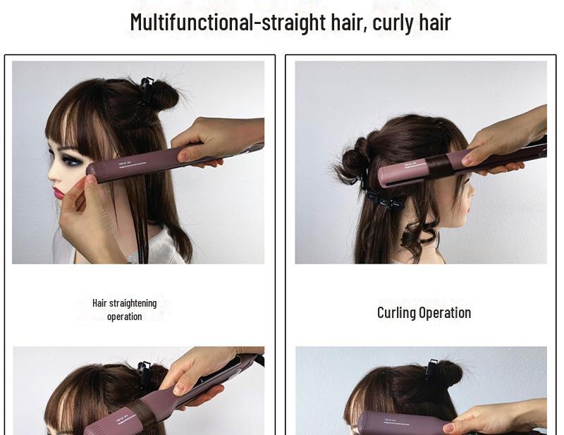 Wasserdichter Haarglätter und Lockenstab mit doppeltem Verwendungszweck für den Salon- und Heimgebrauch