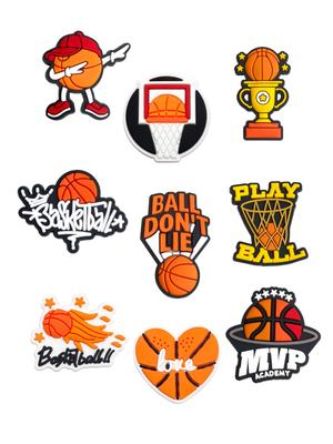 Jibbitz Basketball Ball 9 Pcs Accessories Crocs Decoration
