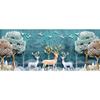 Diamond Painting 5d Large Landscape, Rich Deer Mosaic Art Entrance, Living Room, Crystal Decoration