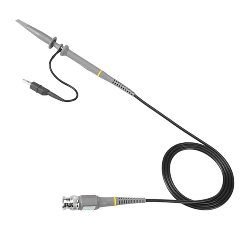 2pcs Precision BNC Oscilloscope Probe Kit 100Mhz Scope Clip 1X   10X Switchable Test Cable