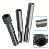 3PC Two Pits Two Slots SDS Internal Hexagonal Extension Sleeve Electric Hammer Impact Drill Bit Conversion Joint Tool Set