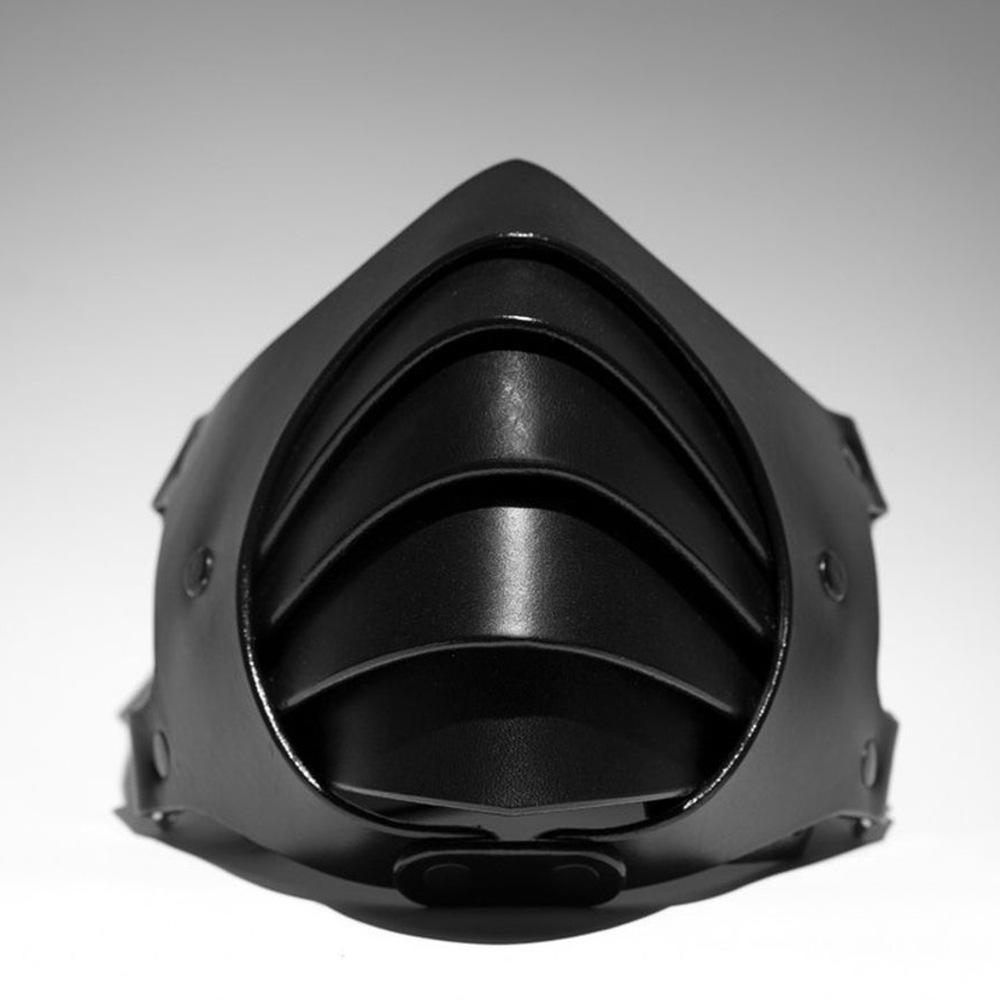 Bdsm Mask Punk Leather Motorcycle Haze Face Mask Male Dust Windproof Adult Games Bondage Restraints Cosplay Sex Toys For Men