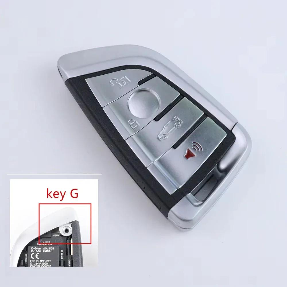 3 4 Buttons Car Key Fob Case Shell Housing For Bmw 1 2 7 Series X1 X5 X6 X5M X6M F G Class F15 F16 G30 7 Series G11 X1 F48 F39
