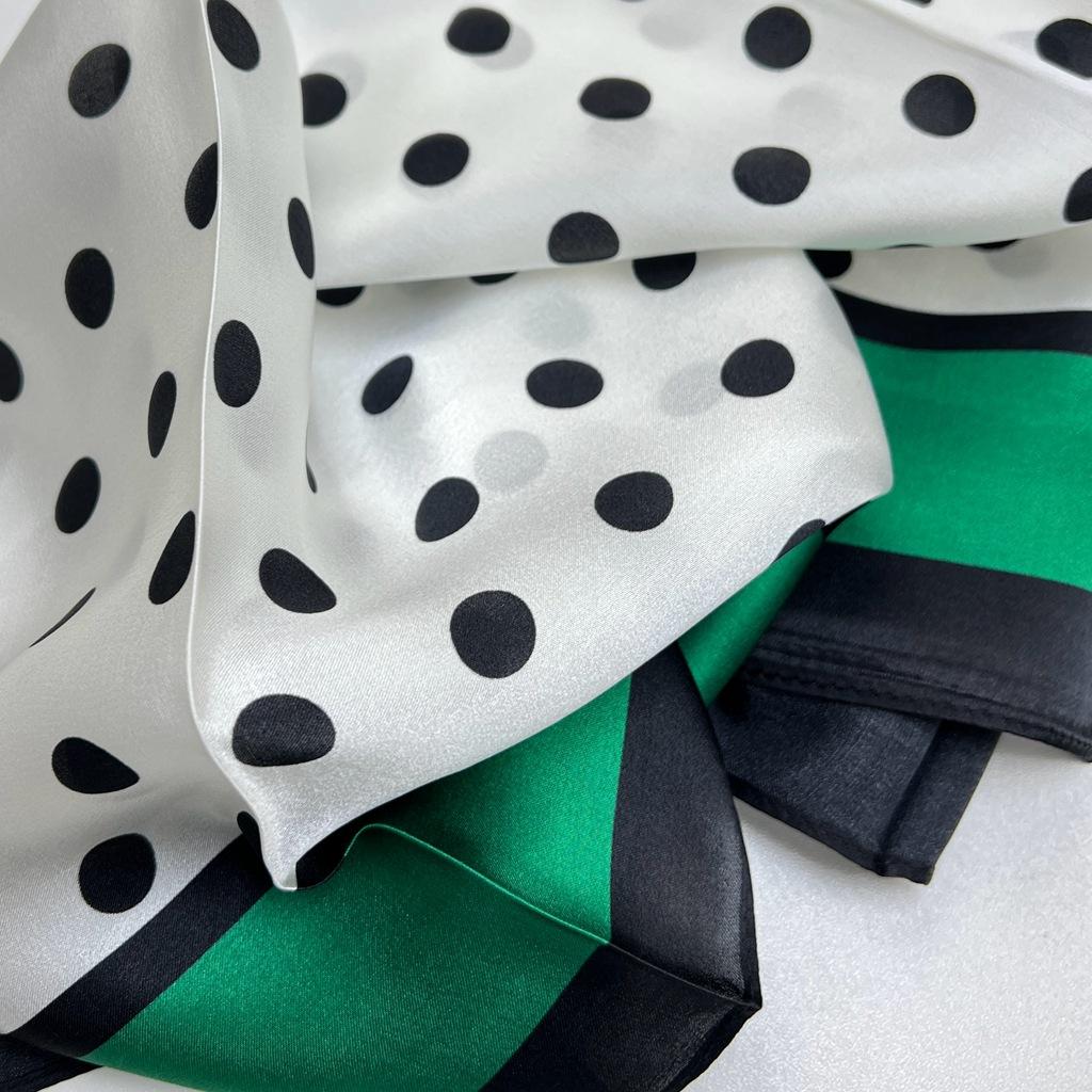 Spring And Autumn Mulberry Silk Square Scarf Silk Scarf Women'S Versatile Foreign Style Silk Small Scarf Thin Scarf Scarf