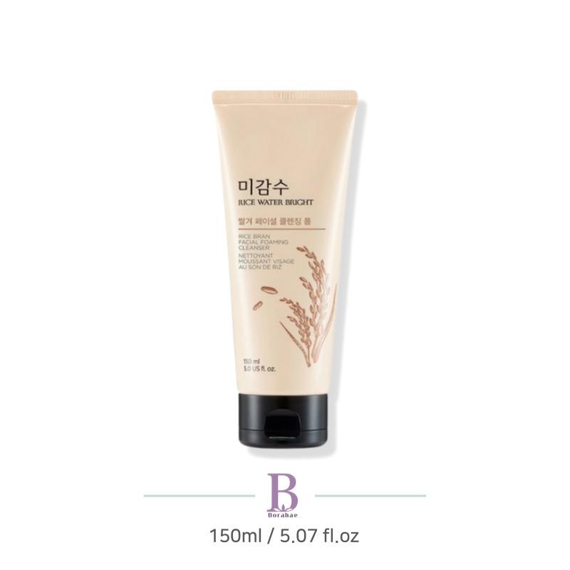 THE FACE SHOP Rice Water Bright Facial Foaming Cleanser 150ml