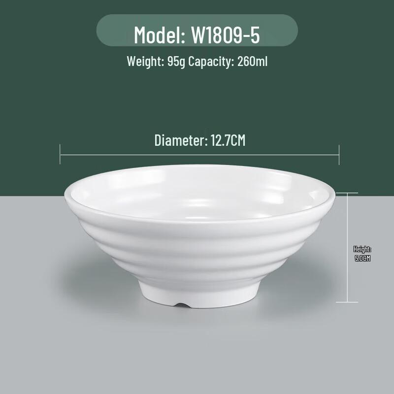 Melamin Imitationsporzellan Ramen Nudelschüssel