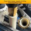 Hexagonal Handle Pipe Reaming Drill Bits Plumbing Pipe Reamer  Water and Electricity Maintenance