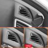 Carbon Fiber Car Trument Panel Left Right Air Outlet Frame Decoration Sticker For Mazda 3 Axela 2014-2017 Interior Parts