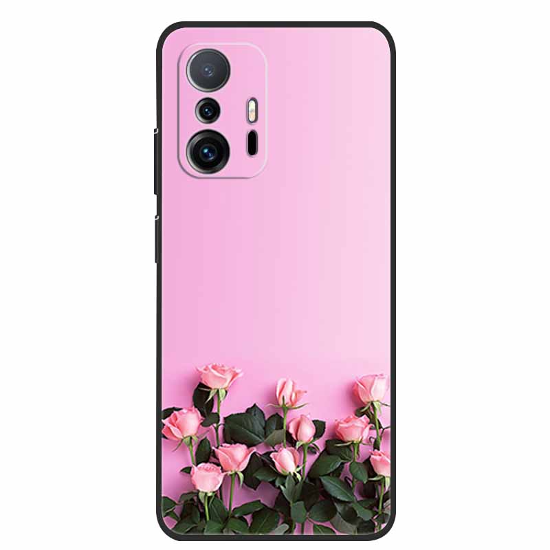 For Xiaomi 11T Pro Case Animals Protective Soft Silicone Cover Phone Cases for Xiaomi Mi 11T Pro 5G Shockproof Mi11T Wolf Coque