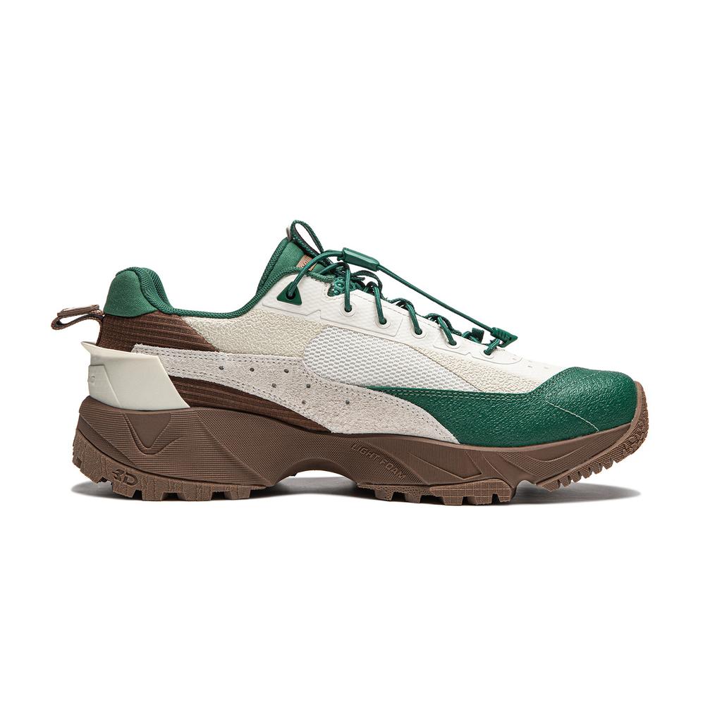 Li Ning CF Su Series Outdoor Pro Pohodlné Minimalistické Tlumení Nárazů Vodotěsné Nízké Lifestylové Ležérní Boty Pánské Ležérní Boty AGLU151-2