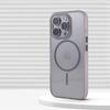 Transparent Shockproof For Magsafe Bumper Case for iPhone 17 Air 16 Pro Max 15 14 13 12 Magnetic Wireless Charging Clear Cover