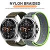 Nylon Sport Band For Samsung Galaxy Watch 8 40 44mm/8 Classic Hook And Loop Fastener Strap Bracelet For Galaxy 8 Classic 46mm
