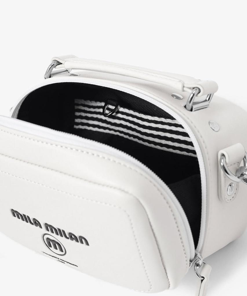 Miramilan Shoulder White Men's Bag,