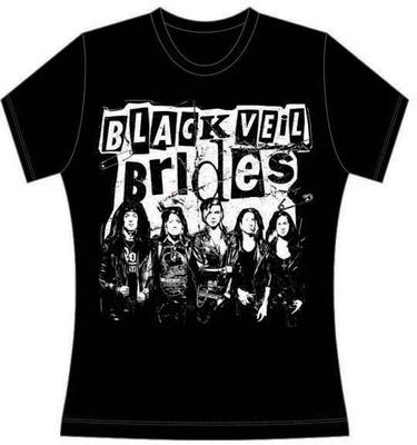 BLACK VEIL BRIDES Pinned Juniors Unisex T-shirt