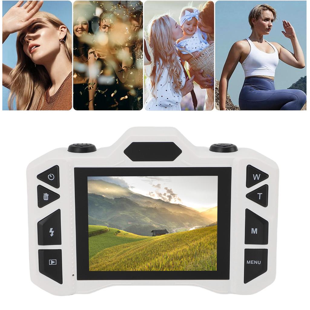 4K Digital Camera 48MP UHD 2.88 Inch Screen 18X Digital Zoom Auto  Digital Video Camera with LED Flash for Photography