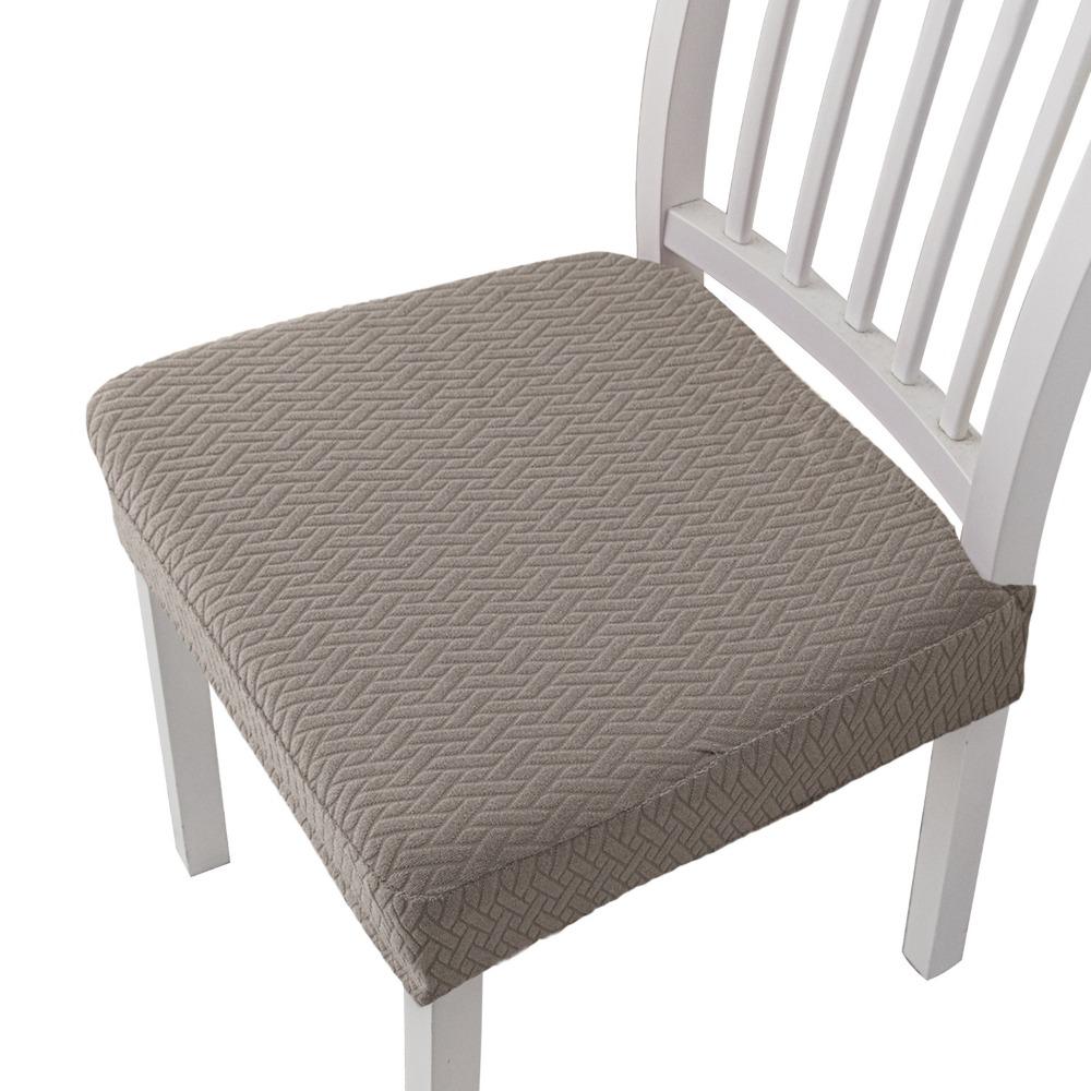 Washable Stretch Chair Seat Covers Removable Dirt-resistant Chair Slipcover  Kitchen