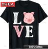 Love Pigs - Pig Lover Pig Farming Piglet Farmer Farm Animal T-Shirt Fresh Comfy Simple Tshirts Cool Casual Stylish Clothing