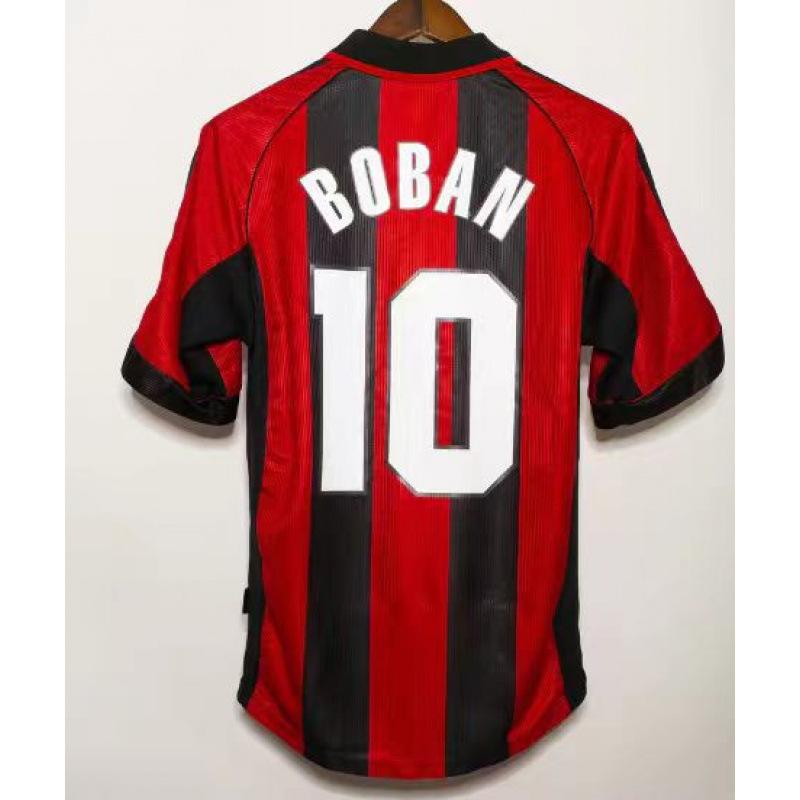 Vintage Jersey Football Jersey Classic Country Milito Ronaldo Maldini Sneider Bergkamp Jersey