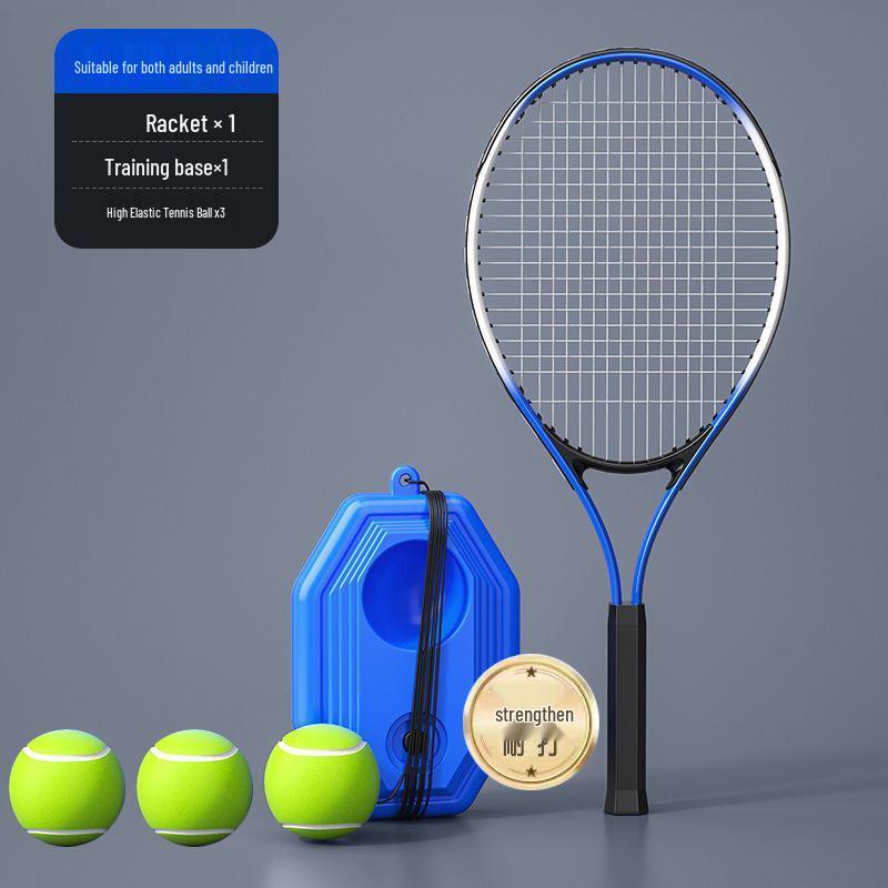 Tennis Trainer Rebound Set for Solo Practice - Beginner & Kids