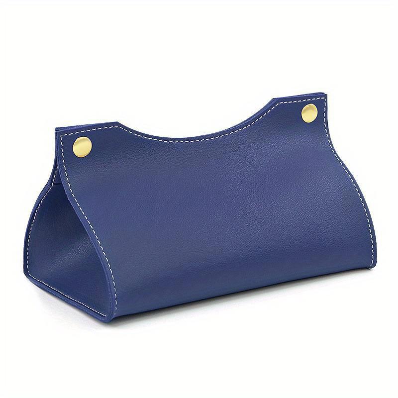 Taschentuchboxhalter Wohnzimmer Couchtisch Schreibtisch Einfache Serviettenbox Küchenaufbewahrung Papierbox Leder Organizer