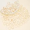 70Pcs/Set Retro Boho Crystal Ring For Women Geometry Pearl Heart Butterfly Gold Color Ring Set Fashion Party Jewelry Accessories