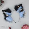 Handmade Cute Plush Animal Ears Cosplay Comic Show Punk Headband Spice Girl Headgear European and American Style Hair Accessories