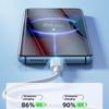3Pcs Usb Type C Super Fast Charging Cable Data Cord For Quick Charing Usb C Cables