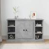 Vidaxl Cabinet, Concrete Grey, 100X35.5X60 Cm, Wood-Based Material