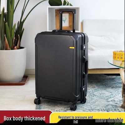 Women's Lightweight 20" & 24" Silent Universal Wheel Suitcase with Combination Lock