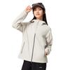 Li Ning Fitness Series Water-Resistant Loose Hooded Logo Windbreaker Women Outerwear AFDVE70-7