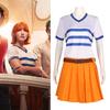 Real-Life Version of the Movie One Piece Cosplay Costume, Real-Life Version of Nami Cosplay Anime Costume for Women, Halloween Performance Outfit