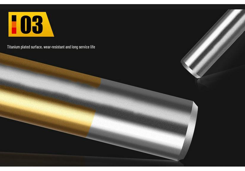 90° Chamfer and Deburring Drill for Countersinking and Hole Enlarging