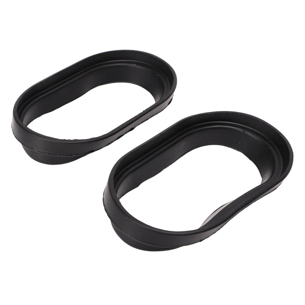 2Pcs Air Intake Tube Duct Rubber Boot Inlet Pipe Replacement for GSXR 600 750 1000 Inlet Air Pipe Molding Joints