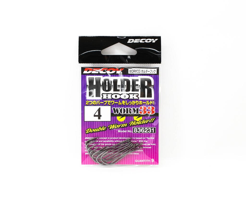 Decoy Worm 33 Double Worm Holder Hook Size 4 (6231)