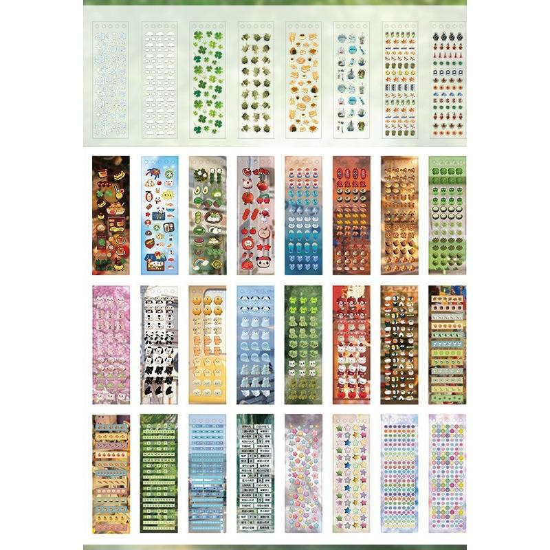 

32pcs Vintage Sticker Book Die-Cut Scrapbook Stickers Retro Letter Series DIY Collage Craft Decor Supplies