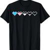 _ Synthwave Alien Retro Glitch 90er Ästhetik T-Shirt