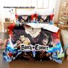 Anime Black Clover Asta Bedding Set 3D Printed Duvet Cover Pillowcase For Otaku Bedroom Home Textile Twin Full Queen King Size
