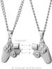 1PC Magnetic Game Controller Halskjeder Friend Necklace Friendship Necklace